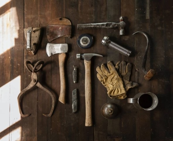 image of different carprentry tools